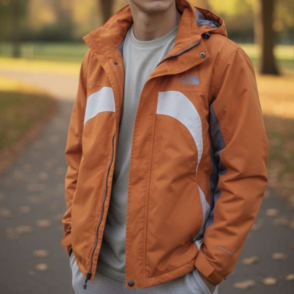Vintage 90s the North Face Summit Series hy-vent  orange size small jacket